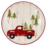 Тарелка, L28 W28 H3 см