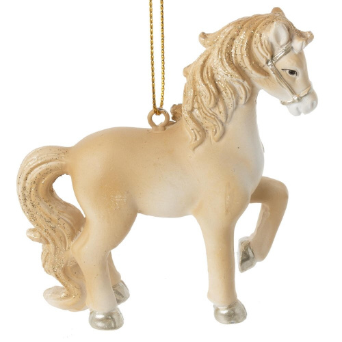 Фигурка декоративная подвесная "Лошадка", L7,5 W2,5 H8 см фото 3 Фигурка декоративная подвесная "Лошадка", L7,5 W2,5 H8 см фото 3