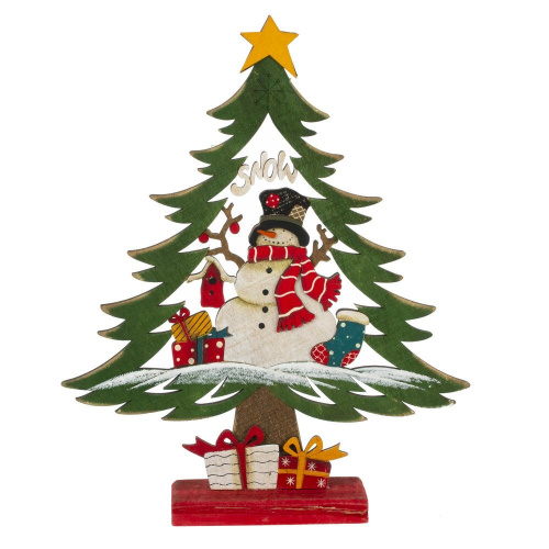 Фигурка декоративная "Ёлка", L25 W6 H30,5 см, 2в. фото 2 Фигурка декоративная "Ёлка", L25 W6 H30,5 см, 2в. фото 2