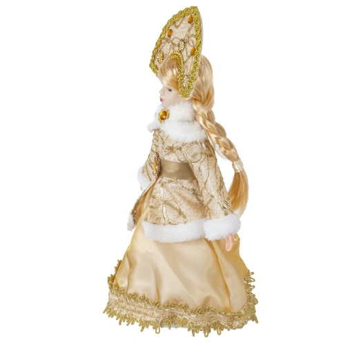 Снегурочка с ёмкостью для конфет, L18 W13 H36 см фото 2 Снегурочка с ёмкостью для конфет, L18 W13 H36 см фото 2