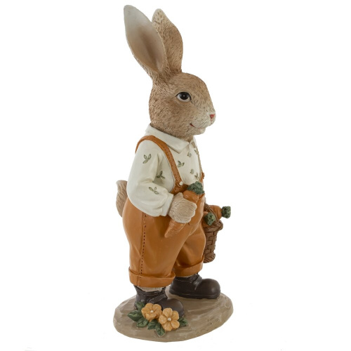 Фигурка декоративная "Заяц", L11 W9 H22,5 см фото 4