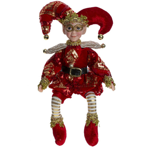 Игрушка набивная "Клоун", L13 W5 H25 см, 2в. фото 10