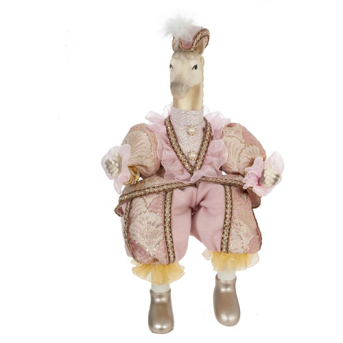 Игрушка набивная "Лошадь", L16 W11 H43/23 см фото 3