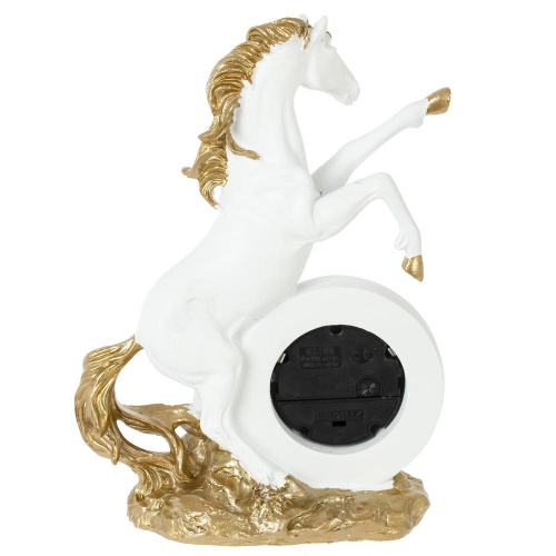 Фигурка декоративная "Лошадь" с часами (AAAx1 н/п), L16 W7,5 H23 см фото 3 Фигурка декоративная "Лошадь" с часами (AAAx1 н/п), L16 W7,5 H23 см фото 3