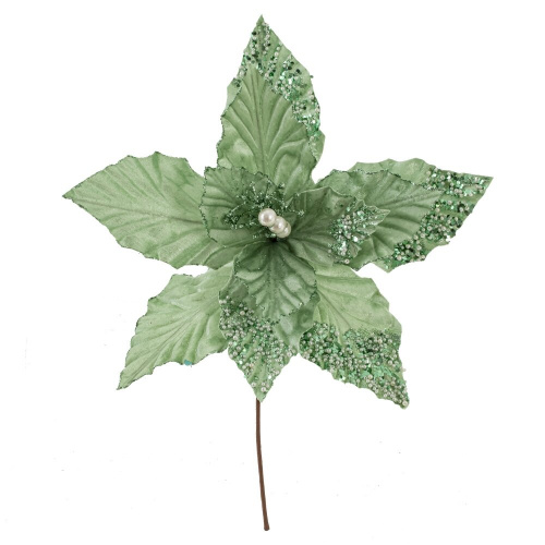 Цветок искусственный "Пуансеттия", L30 W30 H37 см Цветок искусственный "Пуансеттия", L30 W30 H37 см