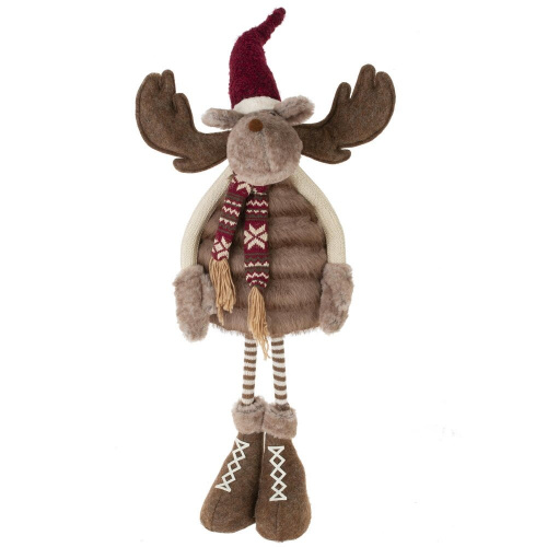 Игрушка набивная "Олень", L40 W17 H93/76 см Игрушка набивная "Олень", L40 W17 H93/76 см