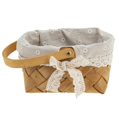 Корзина, L20 W17 H24/12 см фото 4