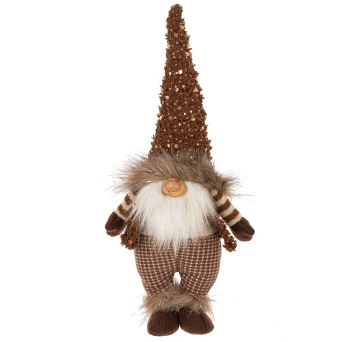 Игрушка набивная "Гном", L18 W13 H42 см, 2в. фото 2 Игрушка набивная "Гном", L18 W13 H42 см, 2в. фото 2