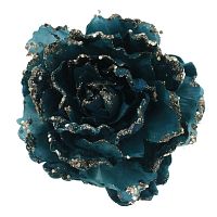 Цветок искусственный "Роза" (на клипсе), L15 W15 H13 см Цветок искусственный "Роза" (на клипсе), L15 W15 H13 см