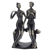 Фигурка декоративная "Влюбленная пара", L13 W9 H25 см