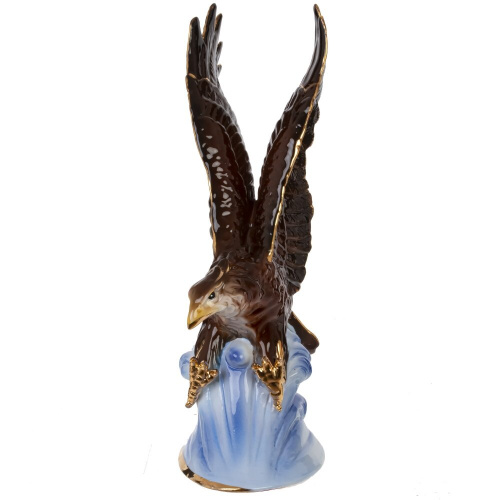 Фигурка декоративная "Орел", L16 W9 H27 см, 2в. фото 7