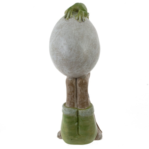 Фигурка декоративная "Заяц с яйцом", L11 W7 H18,5 см фото 3