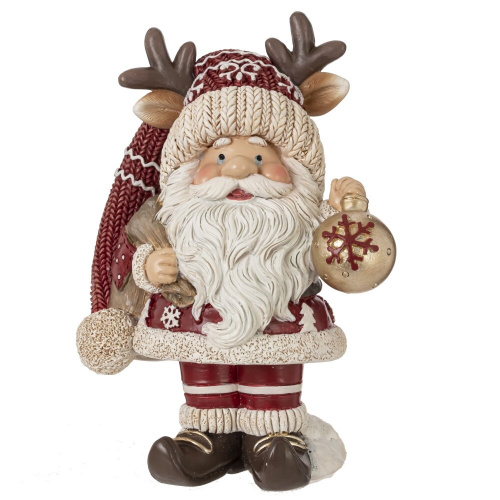 Фигурка декоративная "Дед Мороз", L10 W6,5 H12,5 см, 2в. фото 2 Фигурка декоративная "Дед Мороз", L10 W6,5 H12,5 см, 2в. фото 2