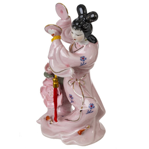Фигурка декоративная "Гейша" (блок 4 шт), L11,5 W6,5 H15 см, 4в. фото 10