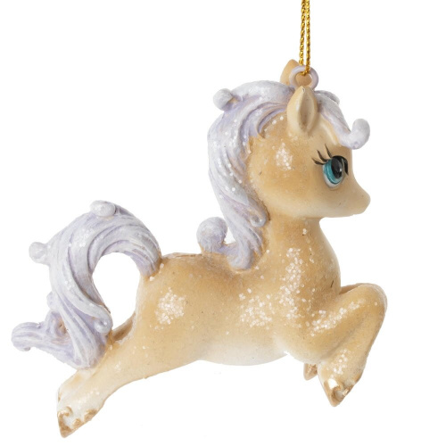 Фигурка декоративная подвесная "Лошадка", L7,5 W2 H6,5 см фото 3