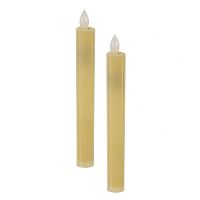 Набор из 2шт, изделие декоративное "Свеча", с подсветкой, D 2.5 см, L2,5 W2,5 H20 см