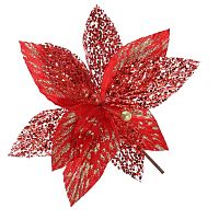 Цветок искусственный "Пуансеттия", L22 W23 H25 см Цветок искусственный "Пуансеттия", L22 W23 H25 см