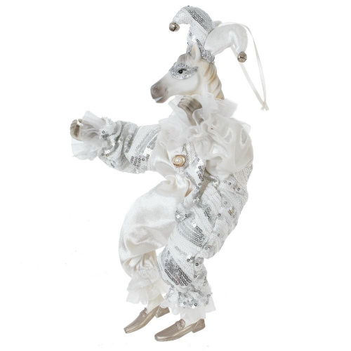 Игрушка набивная подвес "Лошадь-клоун", L15 W9 H37/24 см фото 2 Игрушка набивная подвес "Лошадь-клоун", L15 W9 H37/24 см фото 2