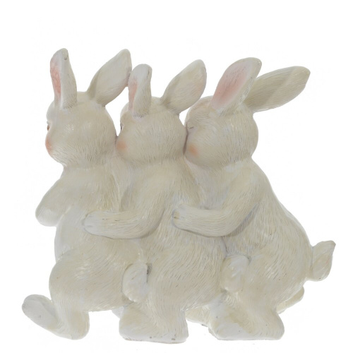 Фигурка декоративная "Зайцы", L12,5 W5 H11,5 см фото 4