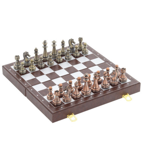 Игра настольная "Шахматы", L30 W15 H6,5 см Игра настольная "Шахматы", L30 W15 H6,5 см