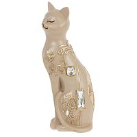 Фигурка декоративная "Кошка", L8,5 W6 H21 см