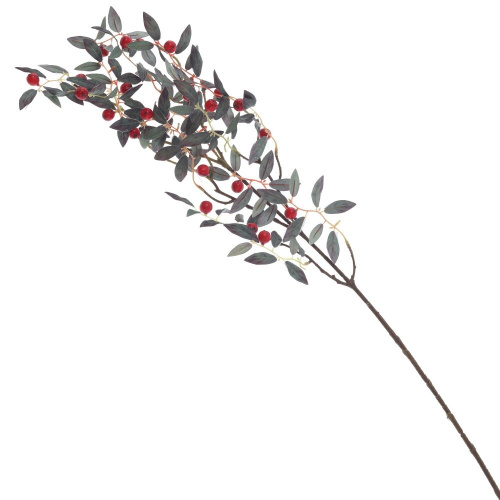 Ветка искусственная "Ягодная", L12 W5 H86 см фото 3 Ветка искусственная "Ягодная", L12 W5 H86 см фото 3