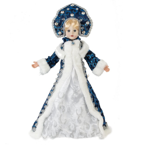 Снегурочка с емкостью для конфет, L32 W32 H55 см