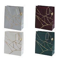 Пакет подарочный M (бумага 210г/м2, блок 12шт), L26 W12 H32 см, 4в. Пакет подарочный M (бумага 210г/м2, блок 12шт), L26 W12 H32 см, 4в.