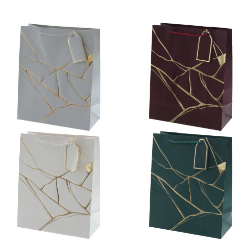 Пакет подарочный M (бумага 210г/м2, блок 12шт), L26 W12 H32 см, 4в. Пакет подарочный M (бумага 210г/м2, блок 12шт), L26 W12 H32 см, 4в.