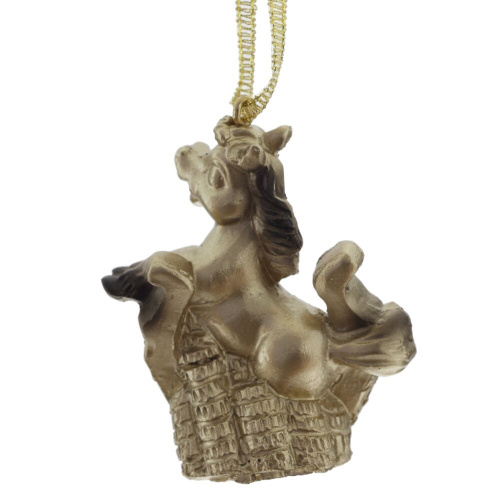 Фигурка декоративная подвесная "Лошадка", L4 W2 H5,5 см, 2в. фото 3 Фигурка декоративная подвесная "Лошадка", L4 W2 H5,5 см, 2в. фото 3