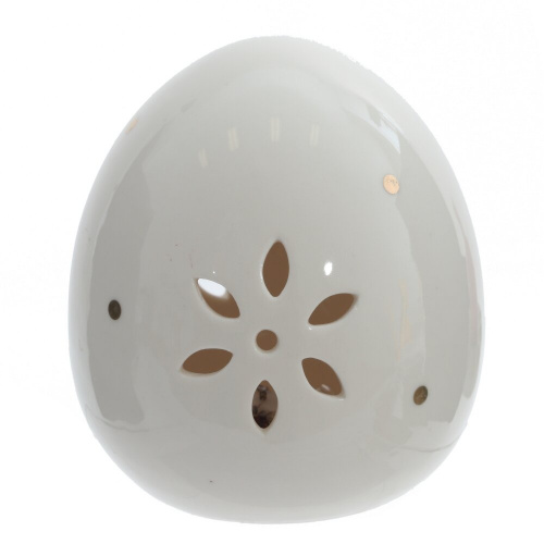 Фигурка декоративная "Яйцо" (подсветка, 3xLR44 н/п), L, L9 W9 H11 см фото 3