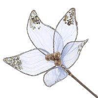 Цветок искусственный "Пуансеттия", L15 W15 H37 см Цветок искусственный "Пуансеттия", L15 W15 H37 см