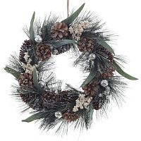 Изделие декоративное "Венок", L34 W7 H34 см