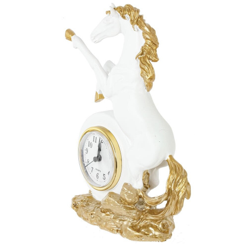 Фигурка декоративная "Лошадь" с часами (AAAx1 н/п), L16 W7,5 H23 см фото 4 Фигурка декоративная "Лошадь" с часами (AAAx1 н/п), L16 W7,5 H23 см фото 4