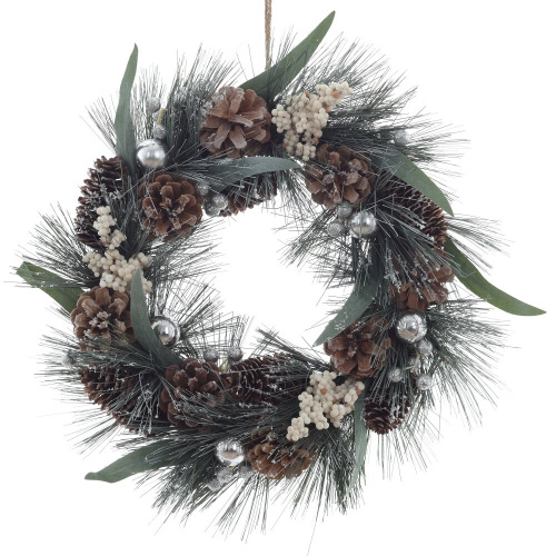 Изделие декоративное "Венок", L34 W7 H34 см