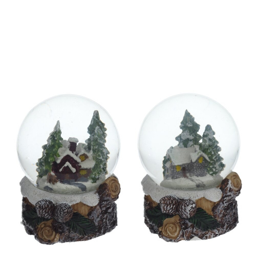 Фигурка декор в стекл шаре "Домик" (подсвет, LR44x2 н/п), D 6 см, L7 W7,5 H8 см, 2в. Фигурка декор в стекл шаре "Домик" (подсвет, LR44x2 н/п), D 6 см, L7 W7,5 H8 см, 2в.