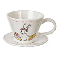 Чашка с блюдцем, 270 мл, L15,5 W13,5 H8,5 см