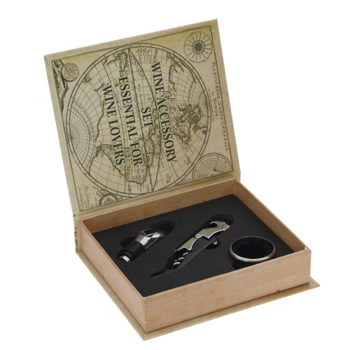 Набор для вина 3 предм, L14,5 W16,5 H4 см