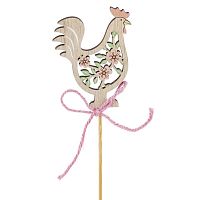 Изделие декоративное (вставка) "Петух" (6*1,5*7,5), L6 W1 H31 см
