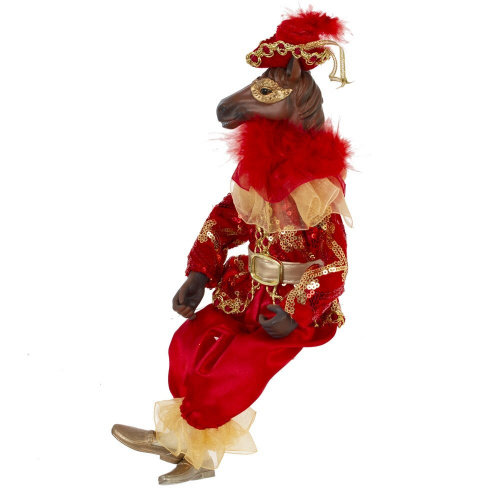 Игрушка набивная подвес "Лошадь", L13 W10 H37/22 см фото 4 Игрушка набивная подвес "Лошадь", L13 W10 H37/22 см фото 4