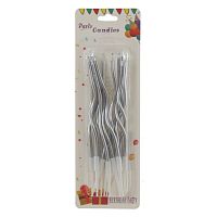 Набор из 12-ти свечей для торта, D 0,5 см,L6,5 W1,5 H20 см