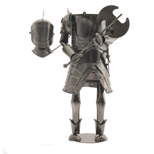 Подставка для бутылки "Рыцарь", D 9 см, L16,5 W13,5 H36 см