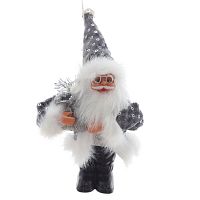 Дед Мороз подвесной, L10 W11 H13/13 см