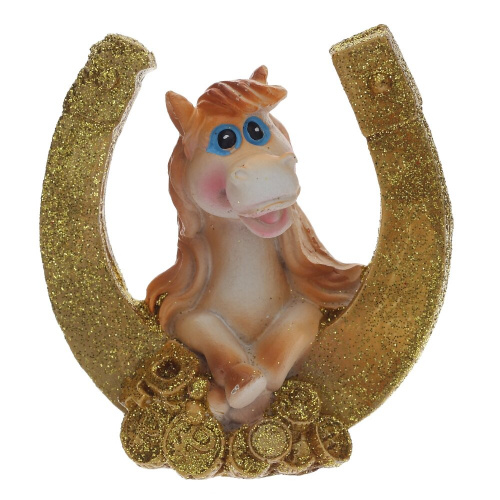 Фигурка декоративная "Лошадка", L6,5 W4 H7 см, 4в. фото 2 Фигурка декоративная "Лошадка", L6,5 W4 H7 см, 4в. фото 2