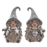 Копилка "Гном",  L9 W8 H16,5 см, 2в.