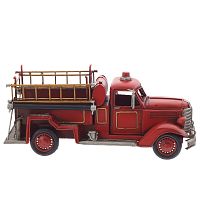 Подставка для бутылки "Пожарная машина", L35 W13,5 H15 см