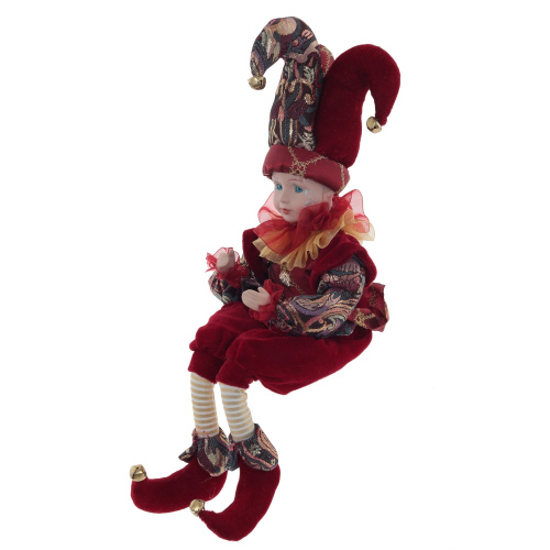 Игрушка набивная "Клоун" (муз, движ), L14 W10 H46 см (полка 22 см.) фото 3