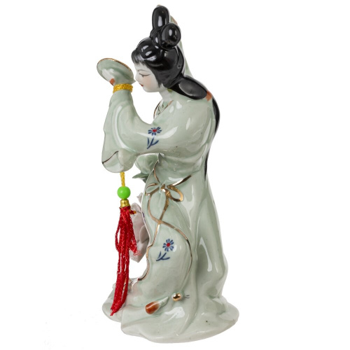 Фигурка декоративная "Гейша" (блок 4 шт), L11,5 W6,5 H15 см, 4в. фото 17