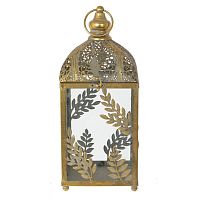 Подсвечник "Фонарь", L14,5 W14 H34 см