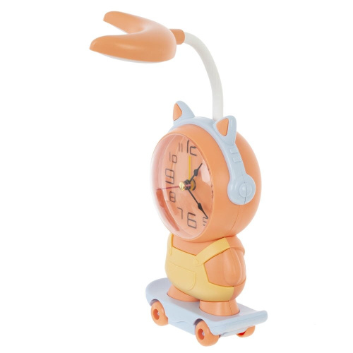 Часы настольные декоративные (USBx0,48м, 1xAA н/п), L10 W4,5 H30 см фото 3